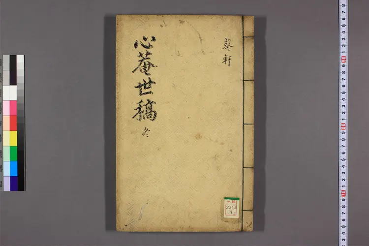 心菴世稿  金仲寛 編