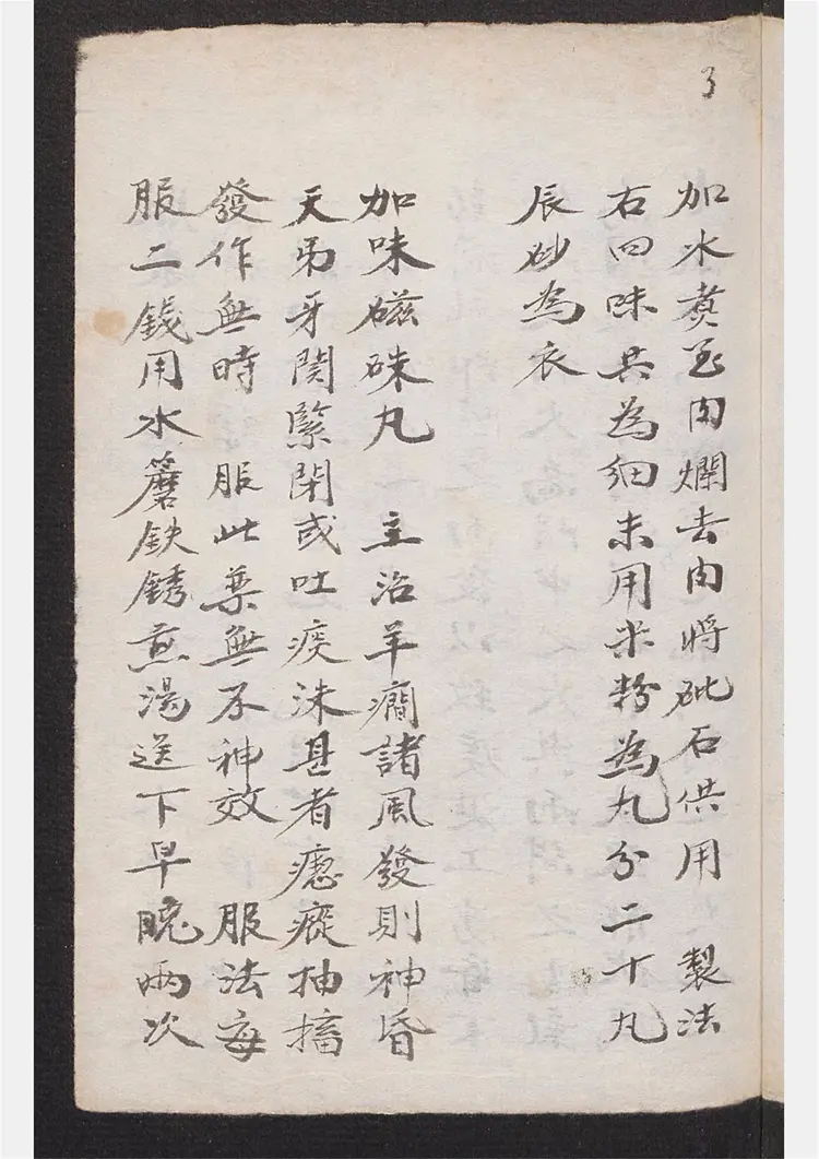 癫痴癔症医方钞