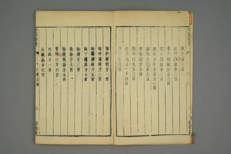 外台秘要卷二十六