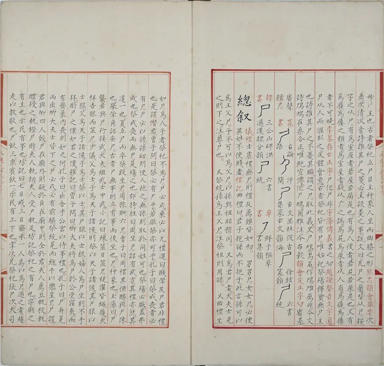 《永乐大典》卷910-912尸字京都大学藏本