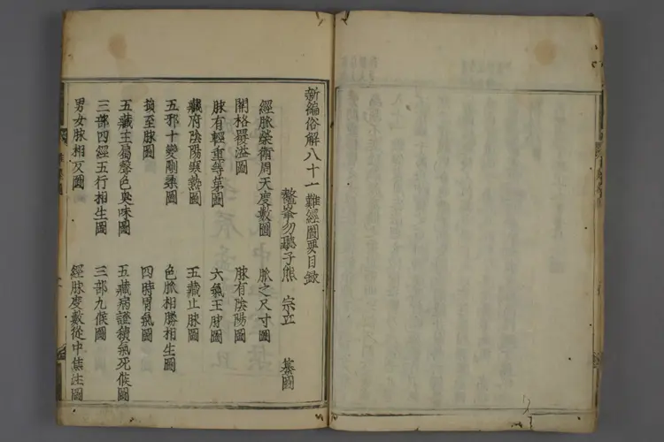 八十一难经图卷一 八十一难经图卷一