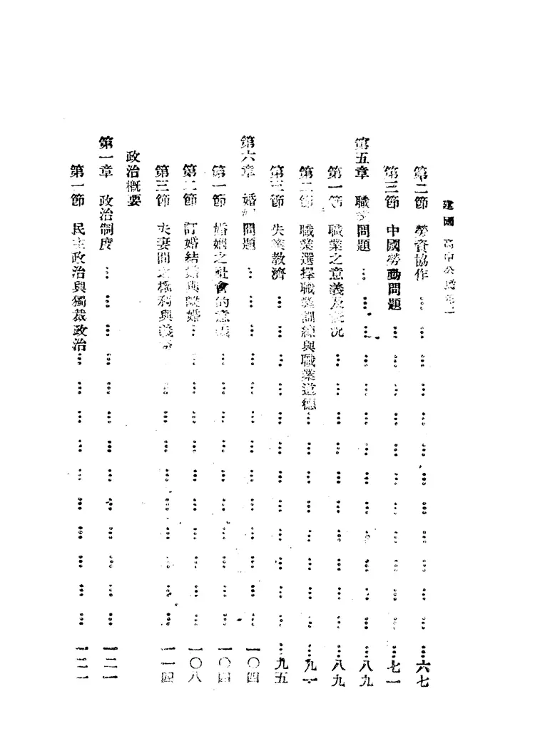 高中公民第一冊