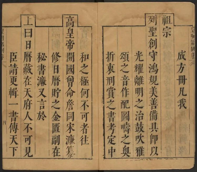 皇明诏制十卷.明·孔贞运编辑.明崇禎刻本