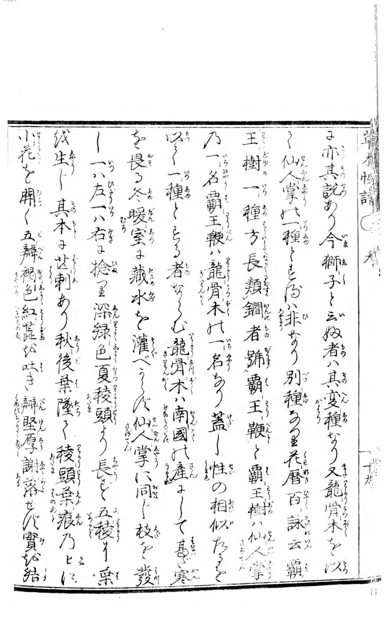 草木性谱 草木性谱