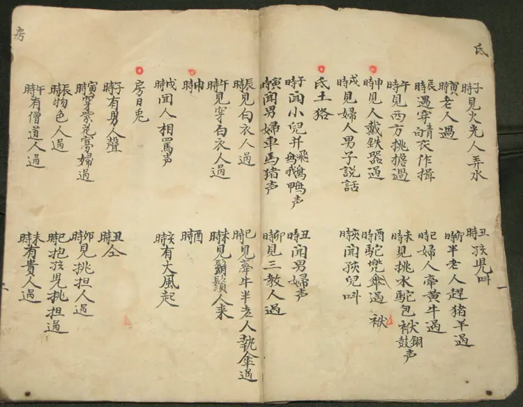 禽星 古本手抄本 禽星 古本手抄本