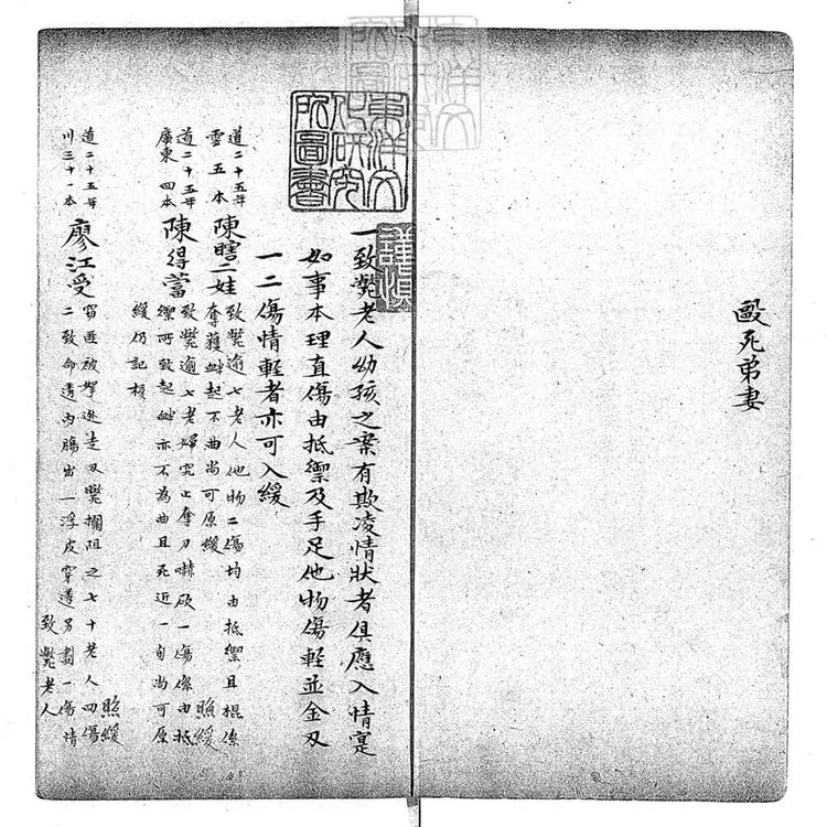 144 內定律例稿本六卷　鈔本