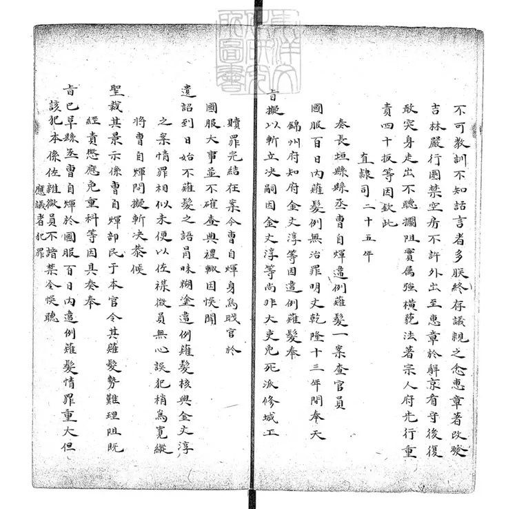 184 成案備考十卷　鈔本