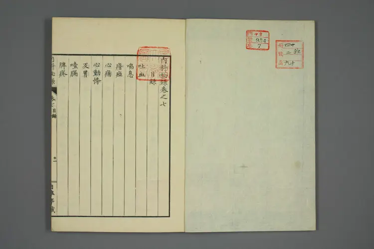 内科秘录卷七 内科秘录卷七