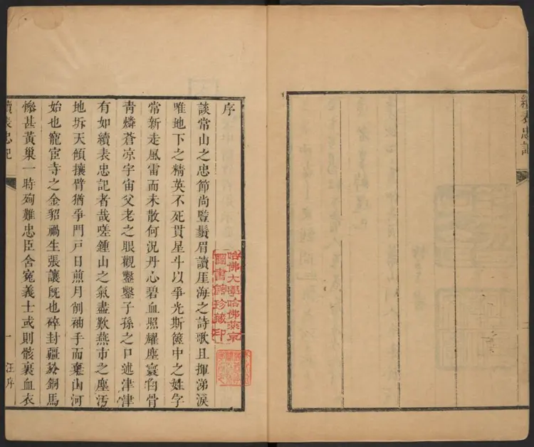 续表忠记八卷.明·赵吉士编.寄园赵氏藏版 续表忠记八卷.明·赵吉士编.寄园赵氏藏版