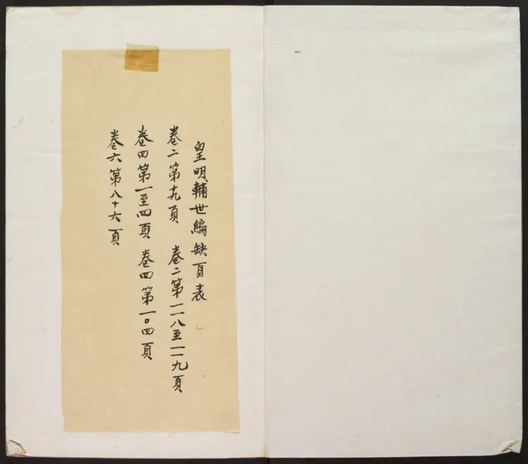 皇明辅世编.明·唐鹤征编.崇祯壬午陈瑞谟校刋本 皇明辅世编.明·唐鹤征编.崇祯壬午陈瑞谟校刋本