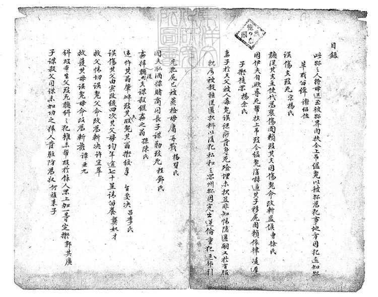 236 刑部說帖不分卷 鈔本 236 刑部說帖不分卷 鈔本