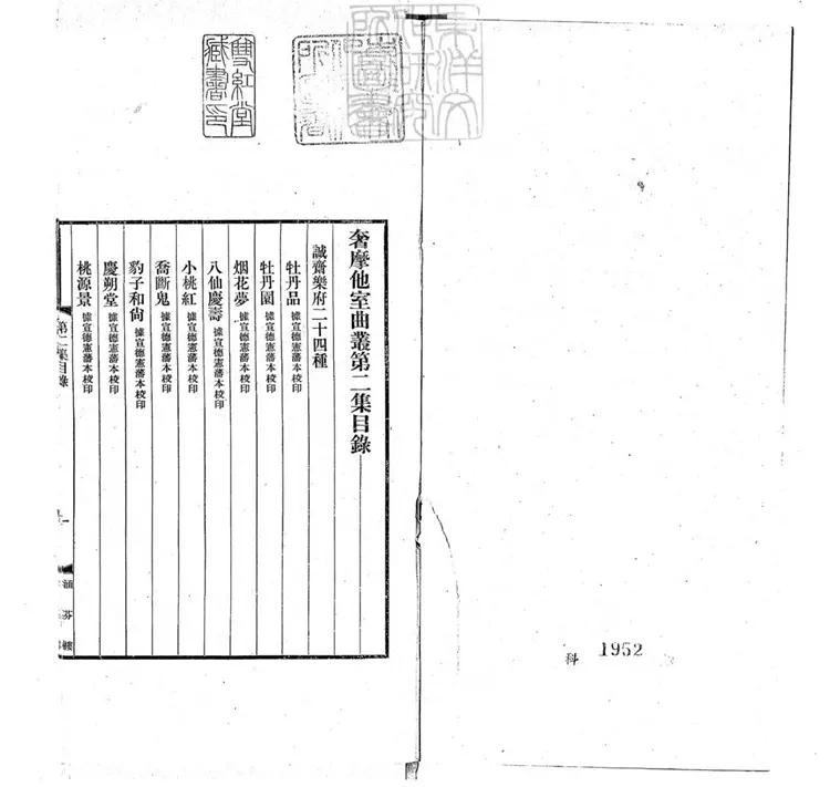 597 誠齋樂府二十四種 奢摩他室曲叢第二集 597 誠齋樂府二十四種 奢摩他室曲叢第二集
