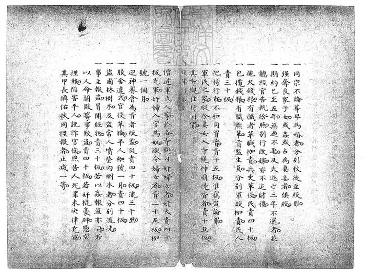 159 新頒律例纂要一卷 鈔本 159 新頒律例纂要一卷 鈔本