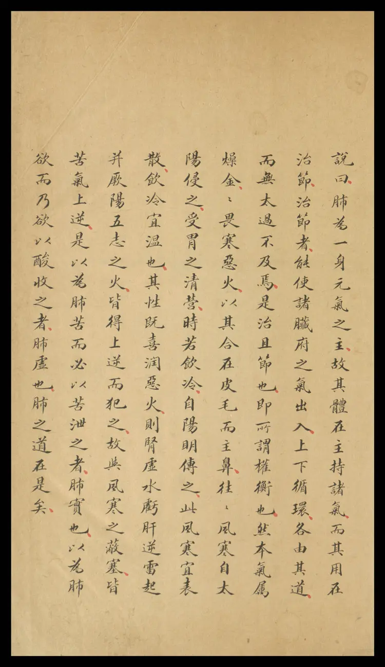 十四经穴歌.1卷.钞本.清代