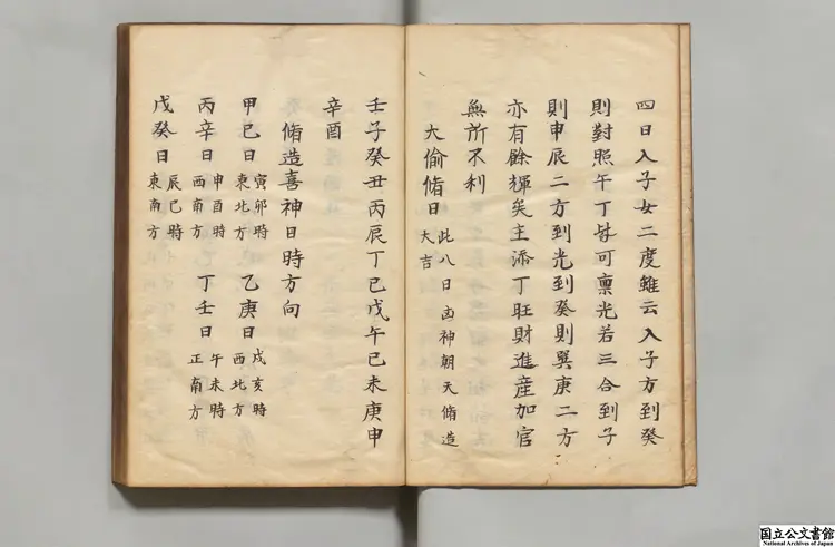 択日選要 校訂者夷白堂主人（明）江戸写本