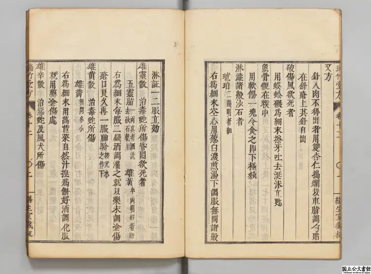 瑞竹堂経験方  選者沙図穆蘇（元）寛政07年桂川国瑞刊本
