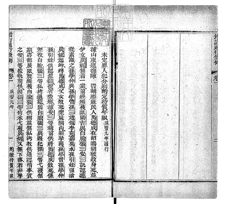 245 增訂通行條例二卷 光緒九年刊本 245 增訂通行條例二卷 光緒九年刊本