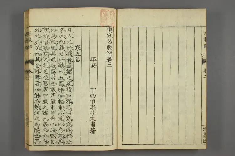 伤寒名数解卷二