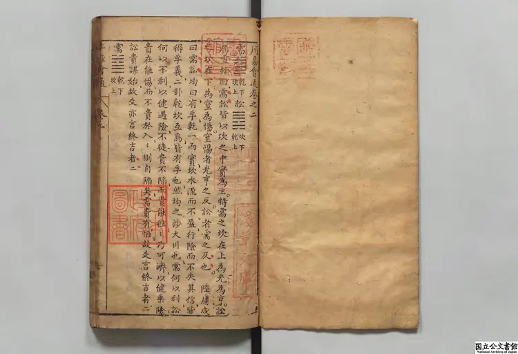 周易会通 明刊本 周易会通 明刊本