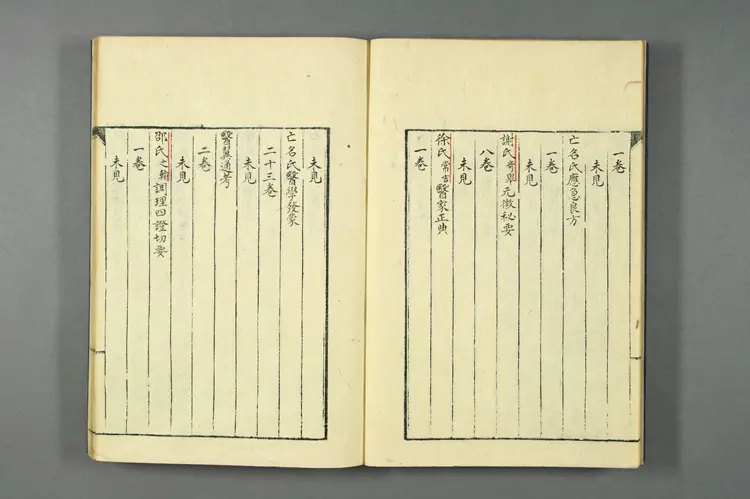 医籍考卷六十一六十二，方论三十九四十