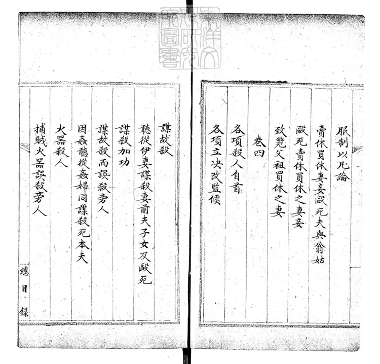 222 秋審實緩比較成案十六卷　鈔本