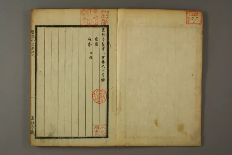 丛桂亭医事小言卷六