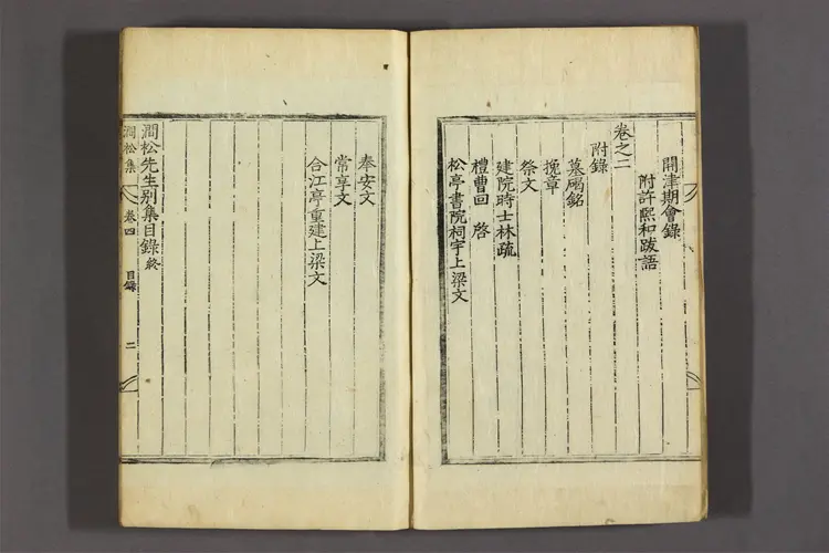 澗松先生文集 卷之1-5  趙任道撰