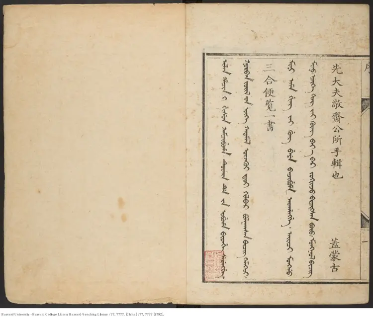 《三合便覽》【清】敬齋輯 富俊增補 出版商:富俊 清乾隆壬子年(西元1792年) 《三合便覽》【清】敬齋輯 富俊增補 出版商:富俊 清乾隆壬子年(西元1792年)