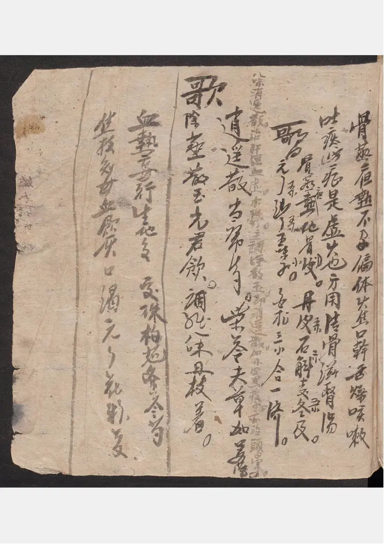 医方歌诀抄 医方歌诀抄