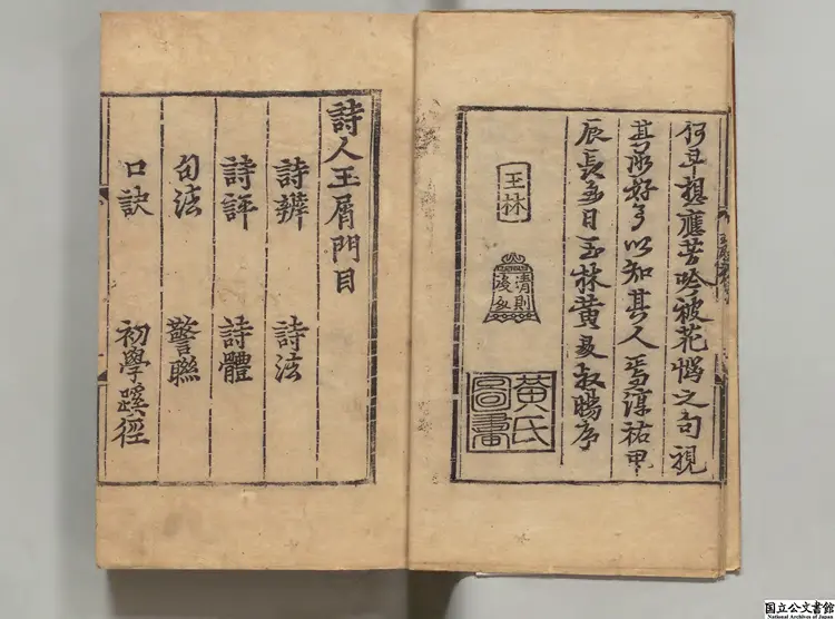 詩人玉屑 著者魏慶之(宋)朝鮮刊本0228 詩人玉屑 著者魏慶之(宋)朝鮮刊本0228