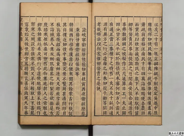 皇明世法録 著者陳仁錫(明)明刊本 皇明世法録 著者陳仁錫(明)明刊本