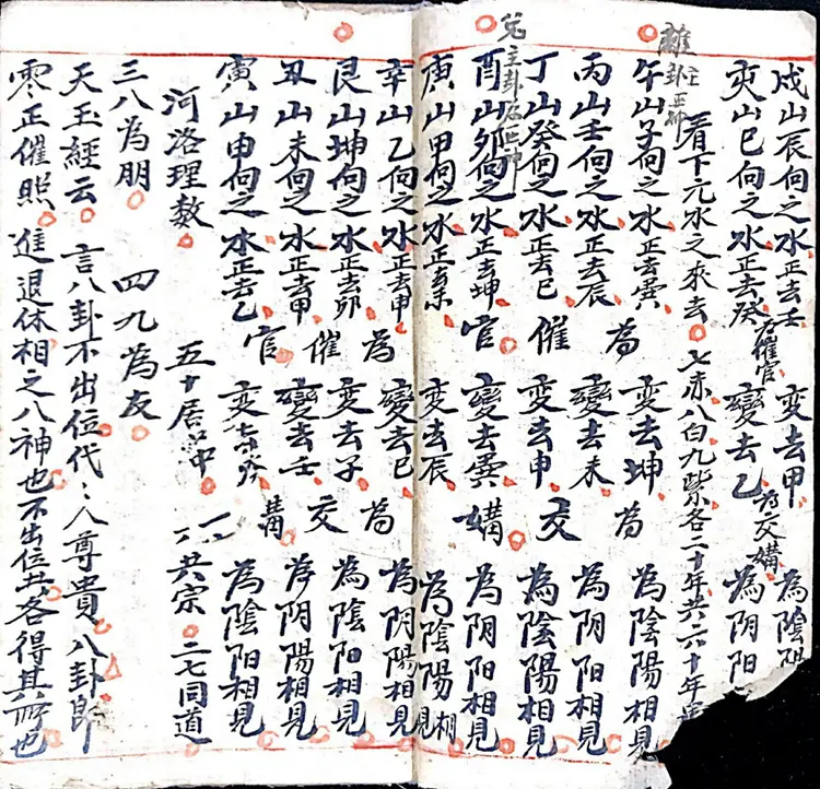 杨公三元天心水法千金歌(民间手抄本) 杨公三元天心水法千金歌(民间手抄本)