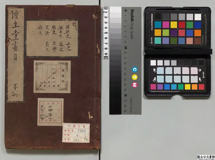 澹生堂書目  編者祁承熯（明）江戸写本