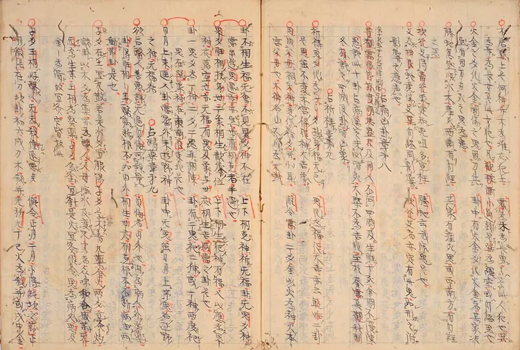 《卜筮元龟》册一抄本(清晰) 《卜筮元龟》册一抄本(清晰)