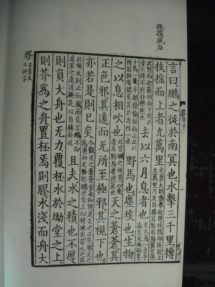 《南华真经》宋刻本卷（卷三）