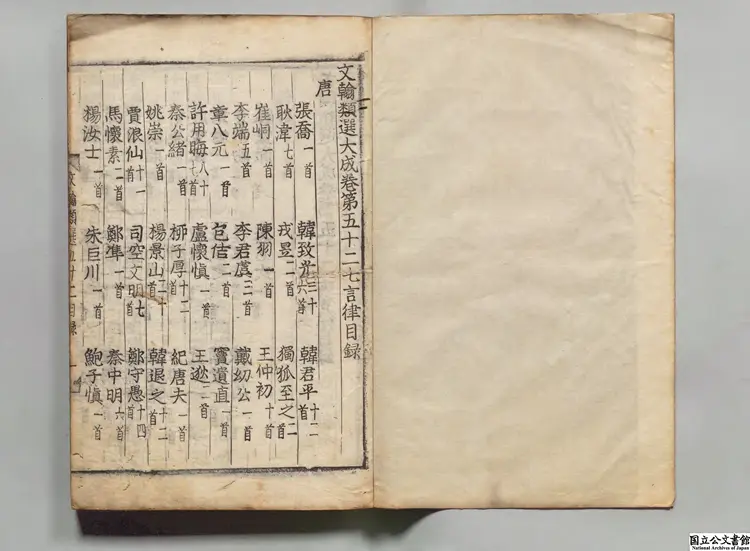 文翰類選大成  編者李伯璵（明）／校訂者馮厚（明）朝鮮刊本0066