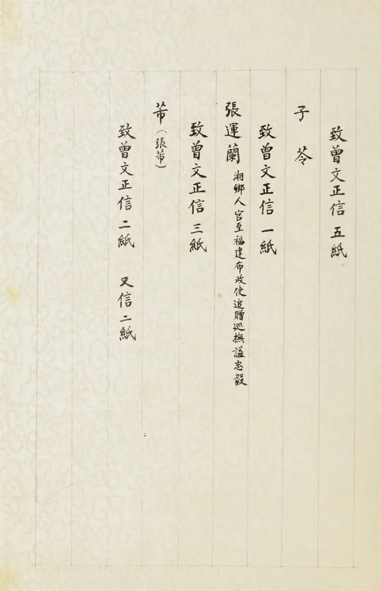 淸代中興名賢手札 淸代中興名賢手札