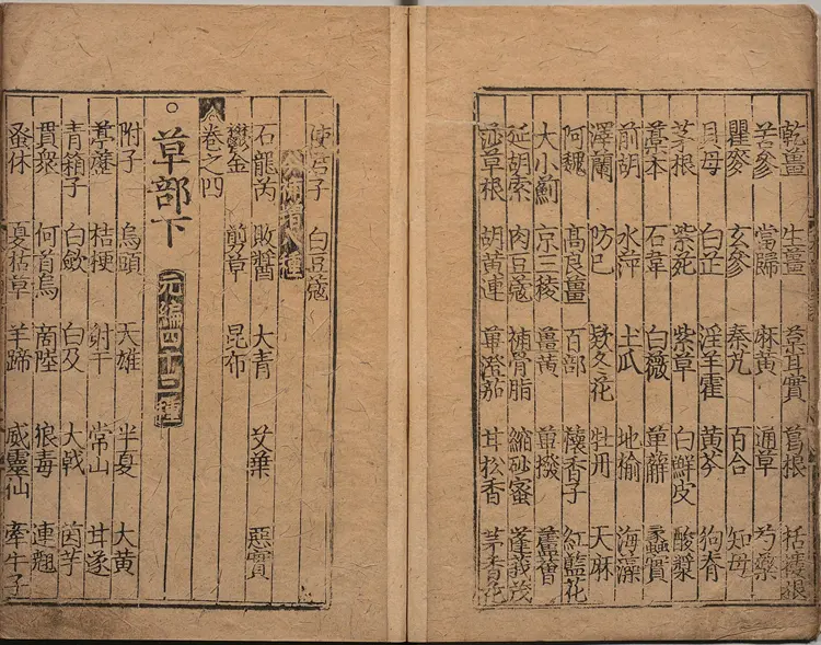 图经节要补增本草歌括.八卷.元.胡仕可.编.明.熊宗立.增补.明成化元年熊氏种德堂刊本 图经节要补增本草歌括.八卷.元.胡仕可.编.明.熊宗立.增补.明成化元年熊氏种德堂刊本