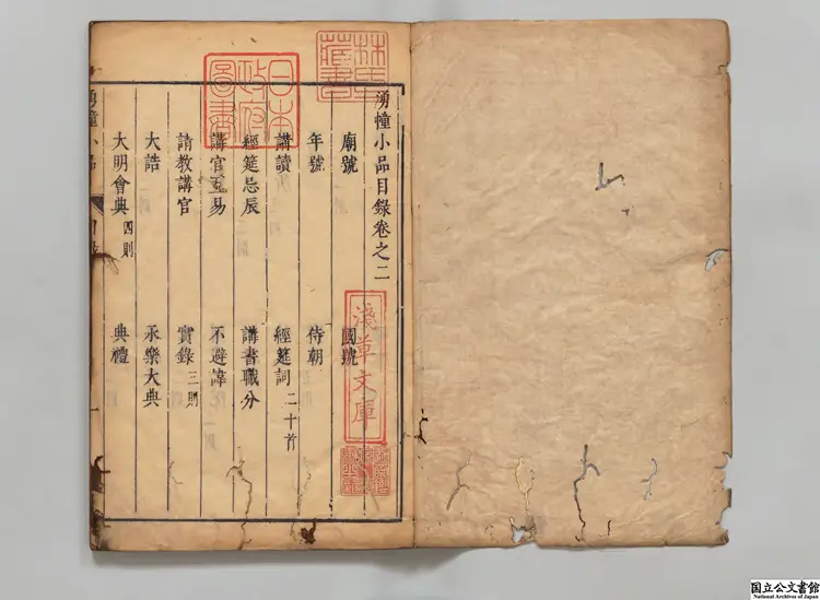 湧幢小品 著者朱国禎（明）明刊本