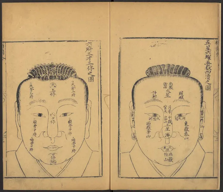 明代万历年麻衣相神异赋金锁赋各一卷