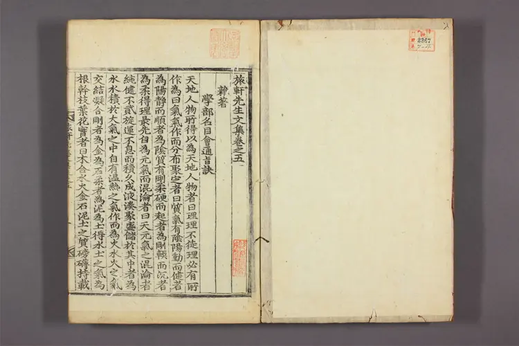 旅軒先生文集 卷之1-11  張顕光撰