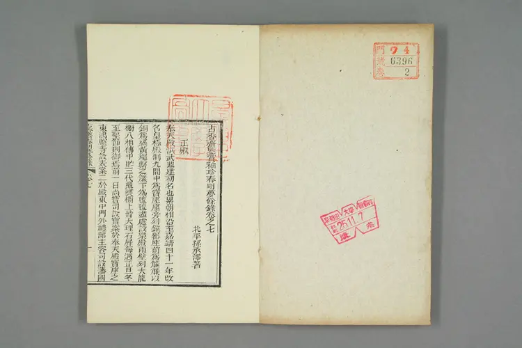 古香斎鑒賞袖珍春明夢余録_0002