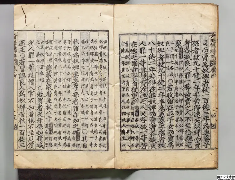 大明律講解 訓点者荻生北渓 朝鮮刊本