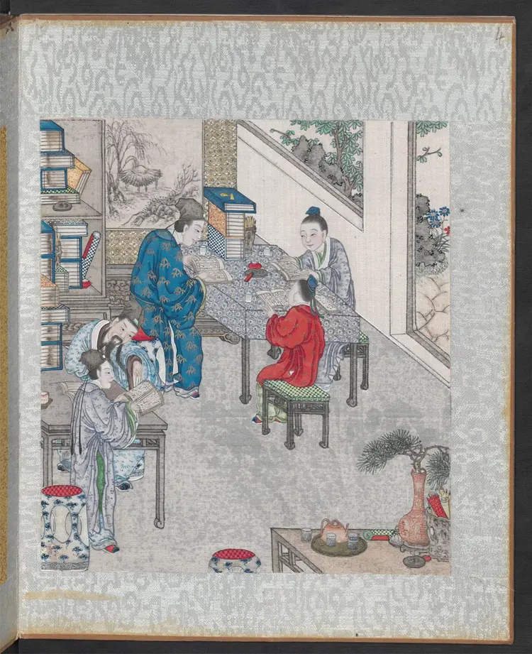 聊斋全图.第23册.清代绘本.奥地利国家图书馆藏 聊斋全图.第23册.清代绘本.奥地利国家图书馆藏