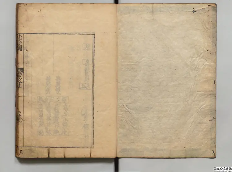 小学書図檃括纂要 江戸刊本 小学書図檃括纂要 江戸刊本