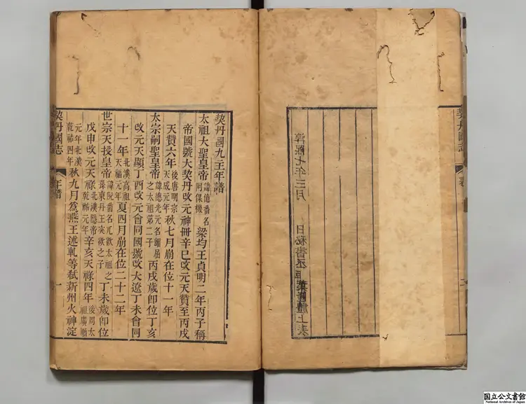 契丹国志 選者葉隆礼(宋)/校訂者席世臣(清)清乾隆58年刊本 契丹国志 選者葉隆礼(宋)/校訂者席世臣(清)清乾隆58年刊本