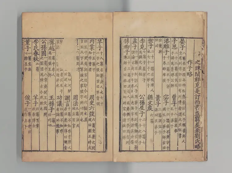 子略 著者高似孫（宋）宋宝慶刊本