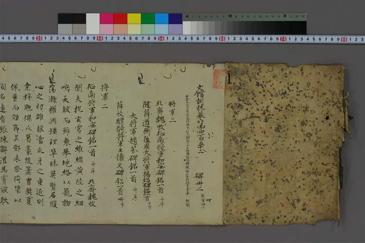 文館詞林. 卷第452  許敬宗 ほか撰