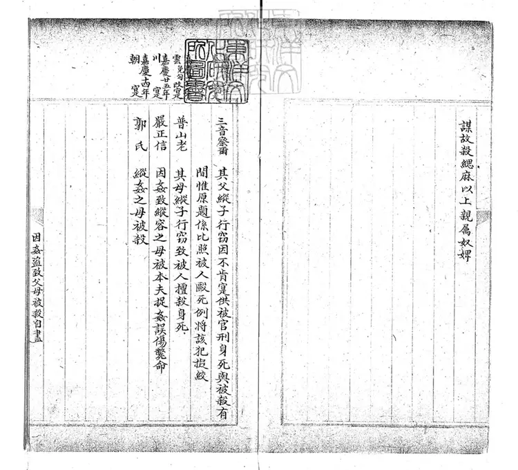 220 近年秋審彙案八卷　鈔本