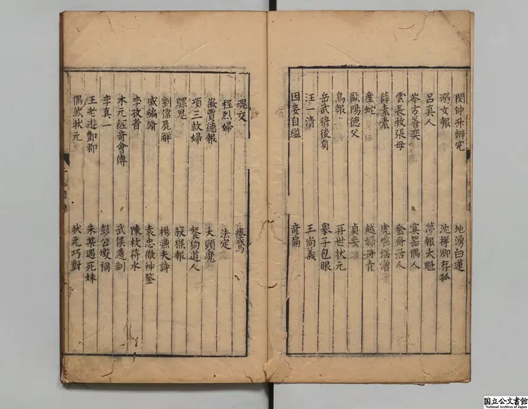 新刻続耳譚 選者沈遴奇(明)/校訂者戴君賜(明)明万暦31年刊本(序刊) 新刻続耳譚 選者沈遴奇(明)/校訂者戴君賜(明)明万暦31年刊本(序刊)